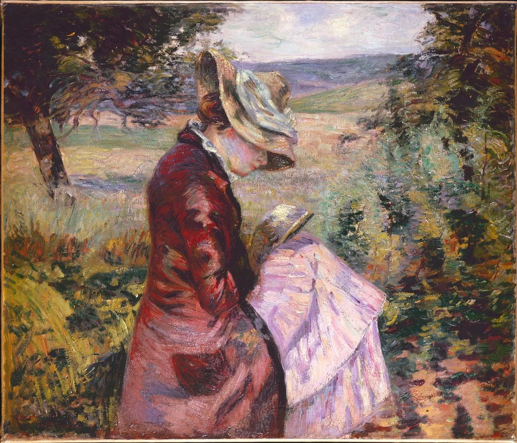 La signora Guillaumin in lettura, c.1887